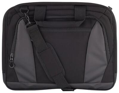 Clique 2.0 computer bag – elegante laptoptas, zwart – black