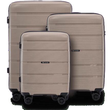 Valise moyenne Wings HAWFINCH 2.0 polypropylène 24" ROUGE