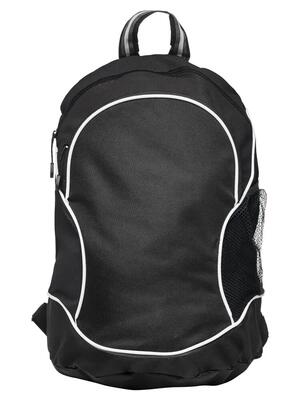 Clique basic backpack – sportieve rugzak van diamond non-woven – black