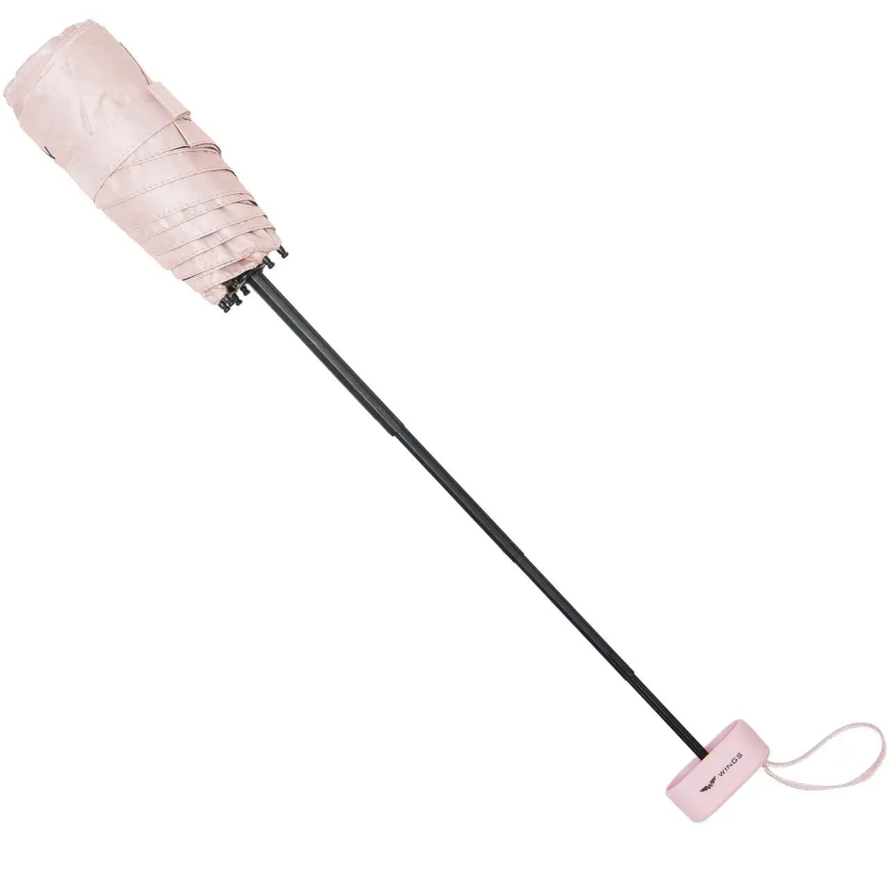 WINGS PINK opvouwbare paraplu 8/9