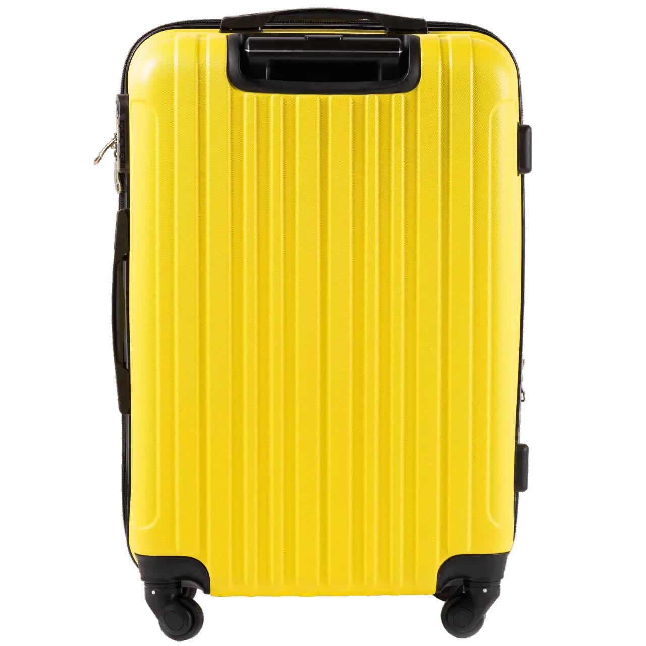 Valise de voyage MOYENNE WINGS FLAMINGO 24" JAUNE 3/6