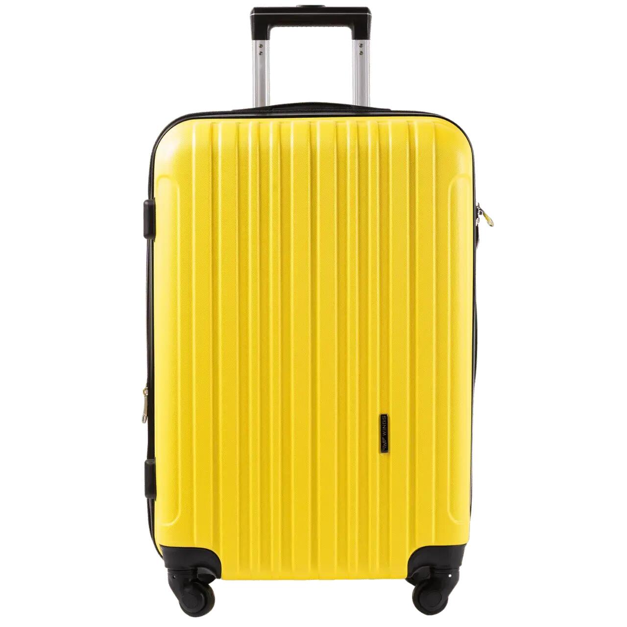 Valise de voyage MOYENNE WINGS FLAMINGO 24" JAUNE 2/6