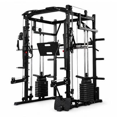 Power Rack Premium con Smith Machine e leg press – 160 kg