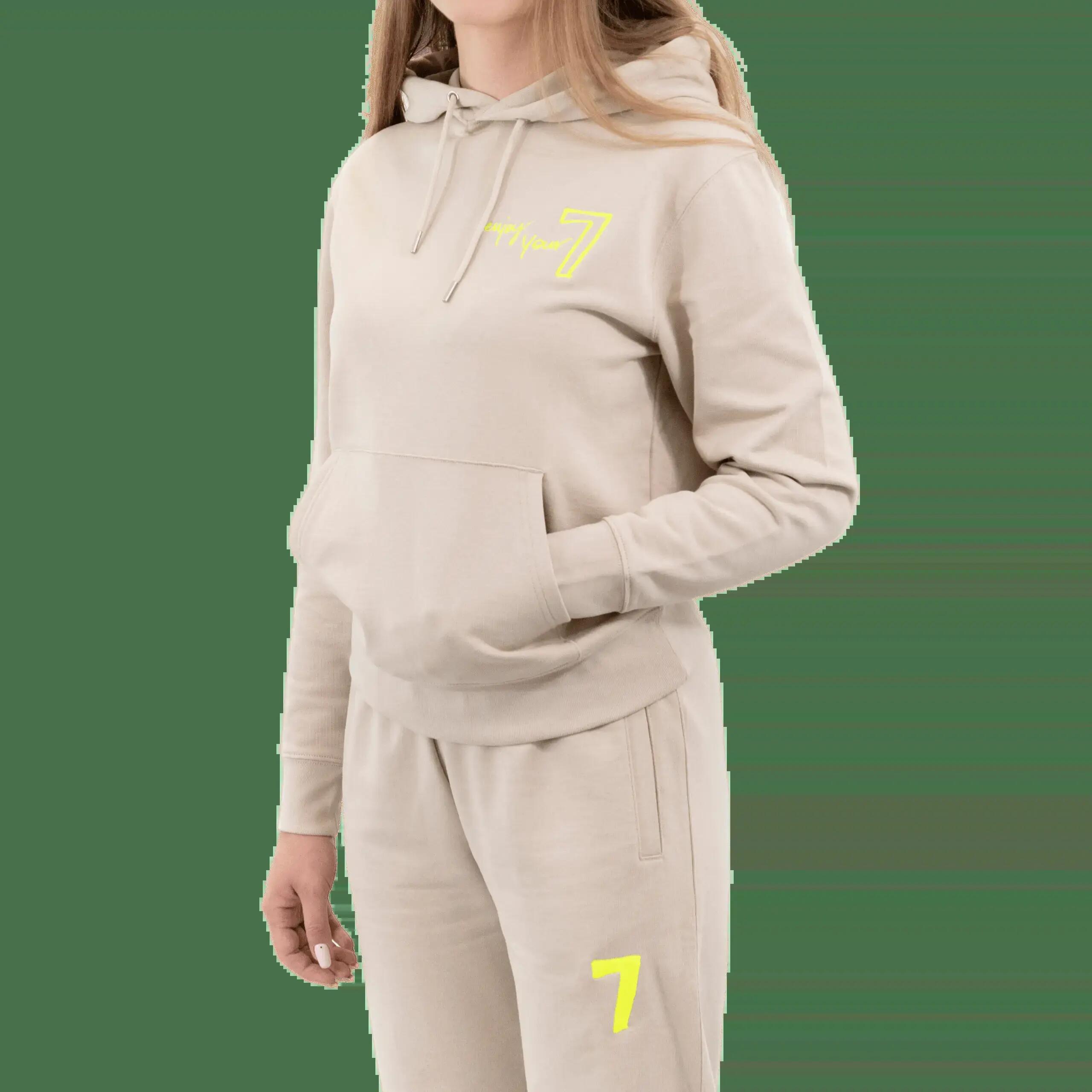 Beige OVERSIZE-joggingpak met Wings x Paprocki & Brzozowski-borduursel UNISEX M 9/10