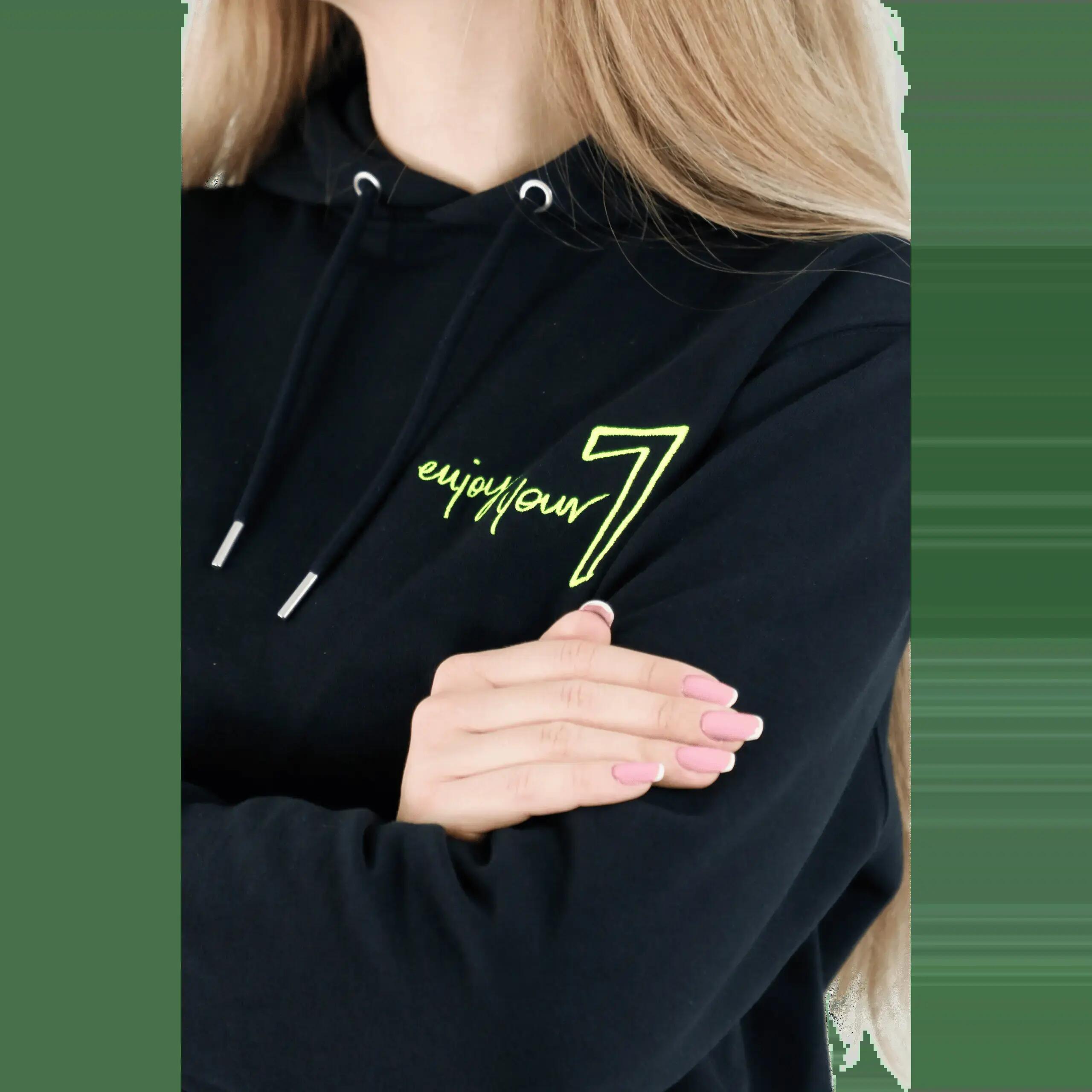 Zwarte OVERSIZE-joggingpak met Wings x Paprocki & Brzozowski-borduursel UNISEX S 5/7
