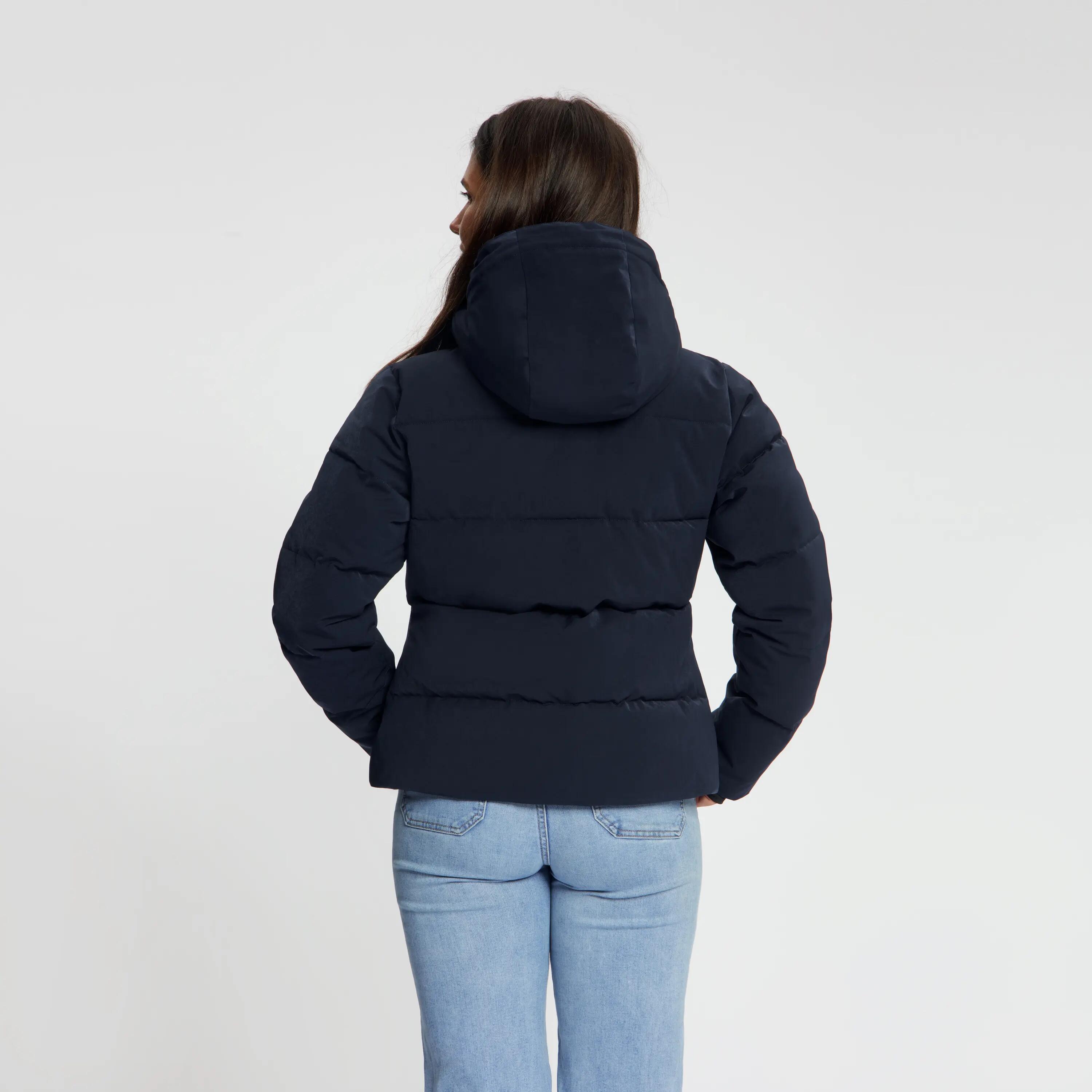 Agnes Damen – Daunen-Winterjacke – Wasserdicht – Marineblau 3/5