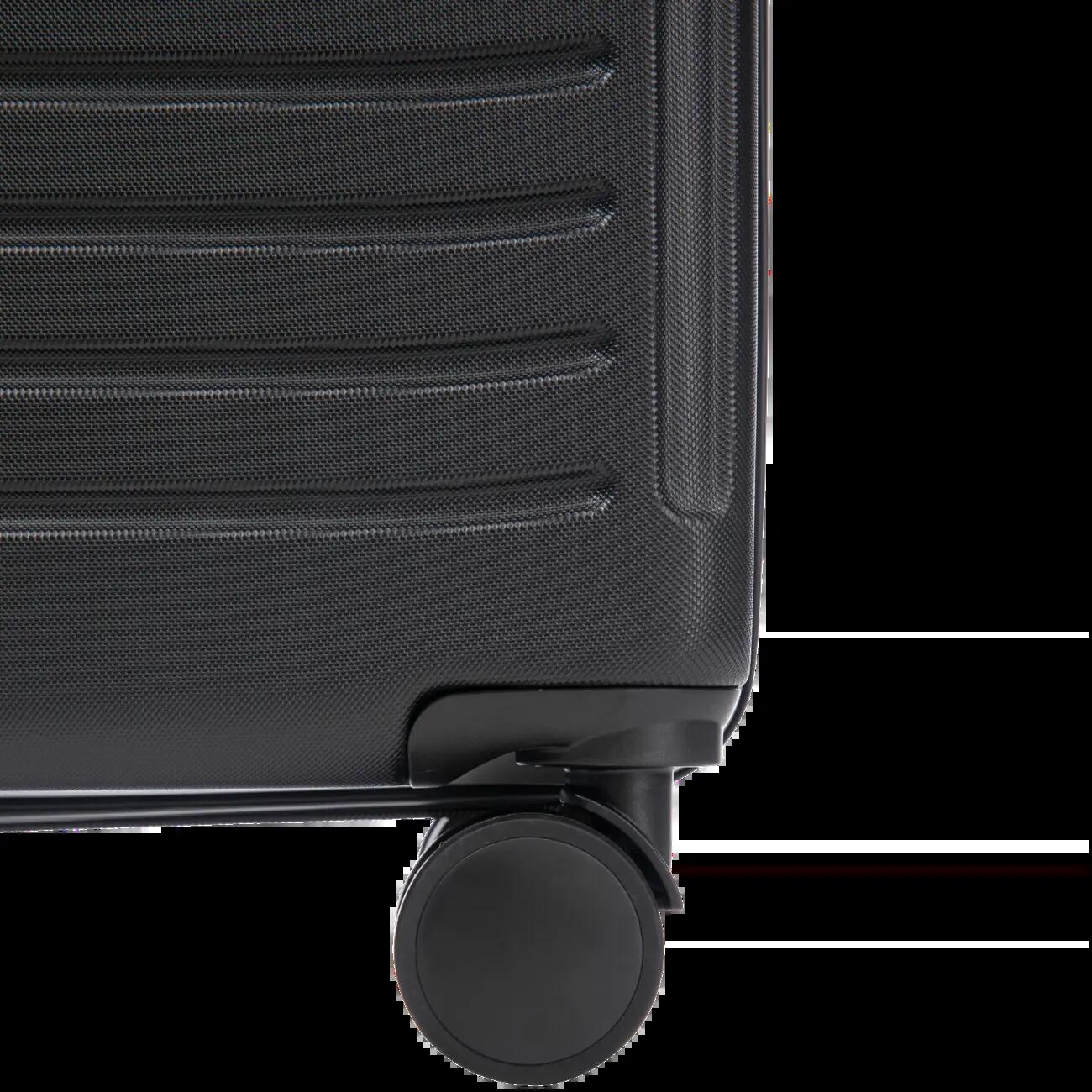 Middelgrote koffer  Wings ABS+ COOT 24" Zwart 7/10