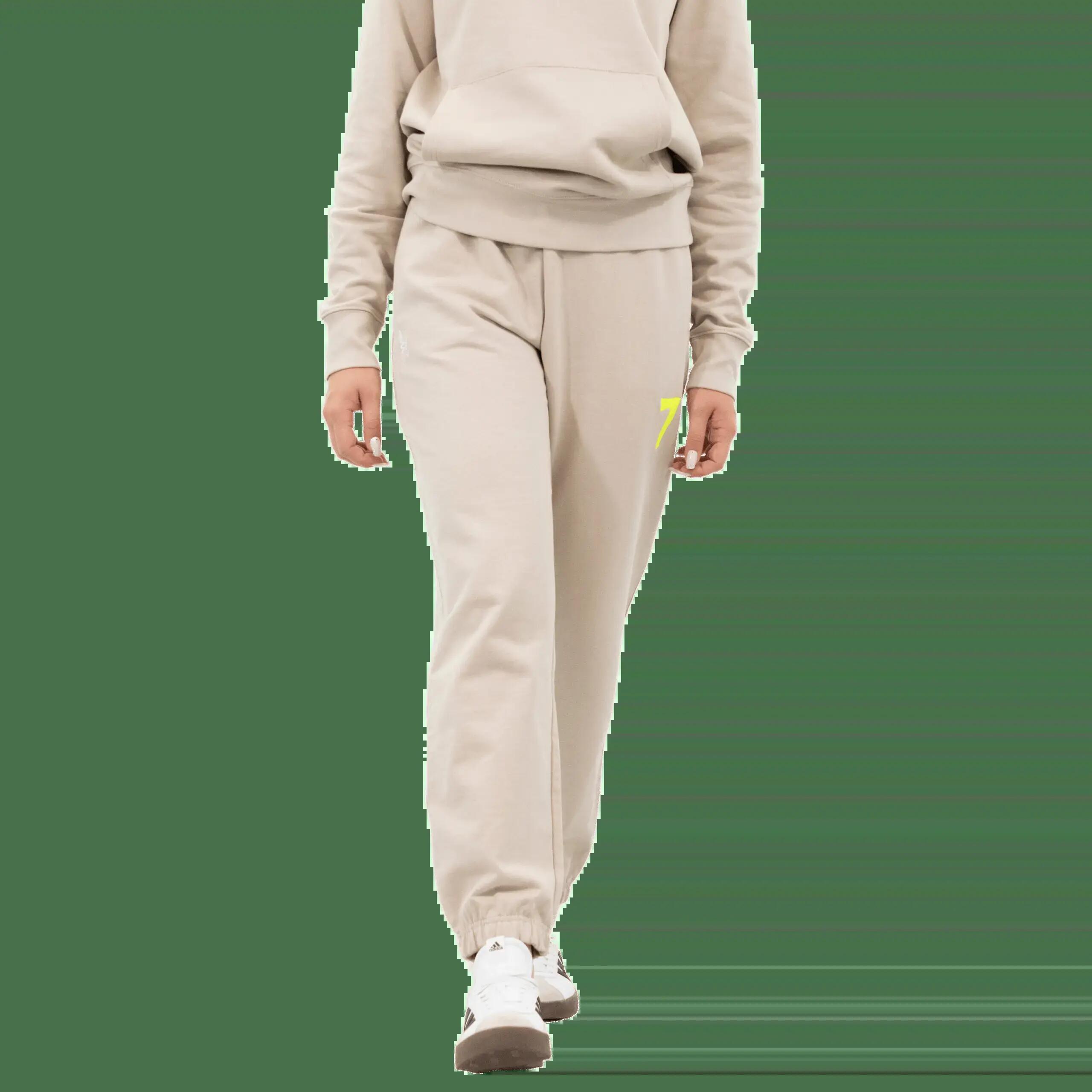 Beige OVERSIZE-joggingpak met Wings x Paprocki & Brzozowski-borduursel UNISEX M 5/10
