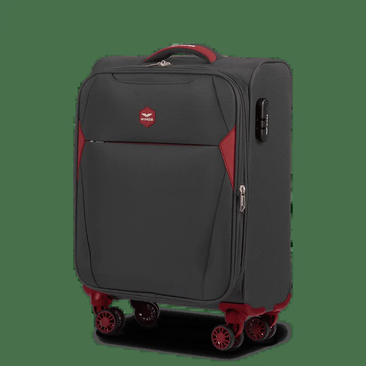 Valise cabine souple DIPPER Wings 20" GRIS 1/10
