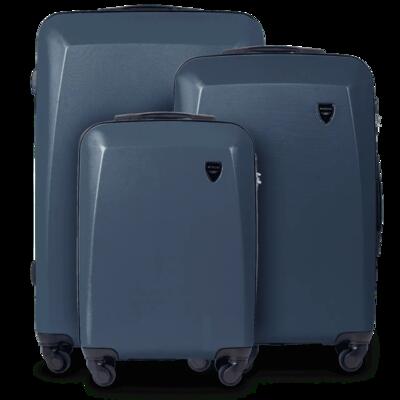 Set van 3 wings plover-koffers in donkerblauw
