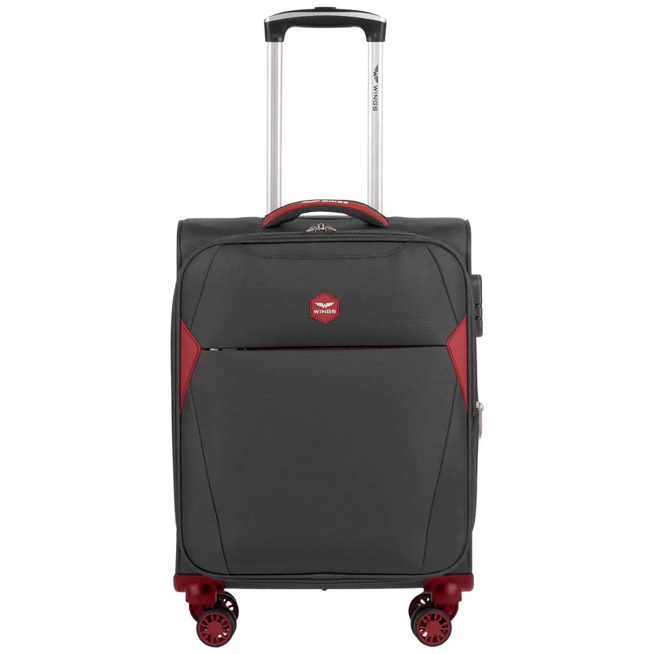 Valise cabine souple DIPPER Wings 20" GRIS 3/10