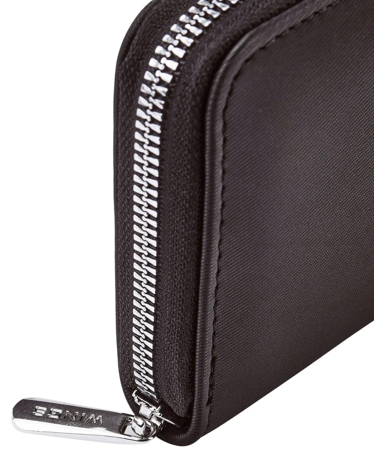 Portefeuille femme WINGS WILLOW grand élégant NOIR 6/6
