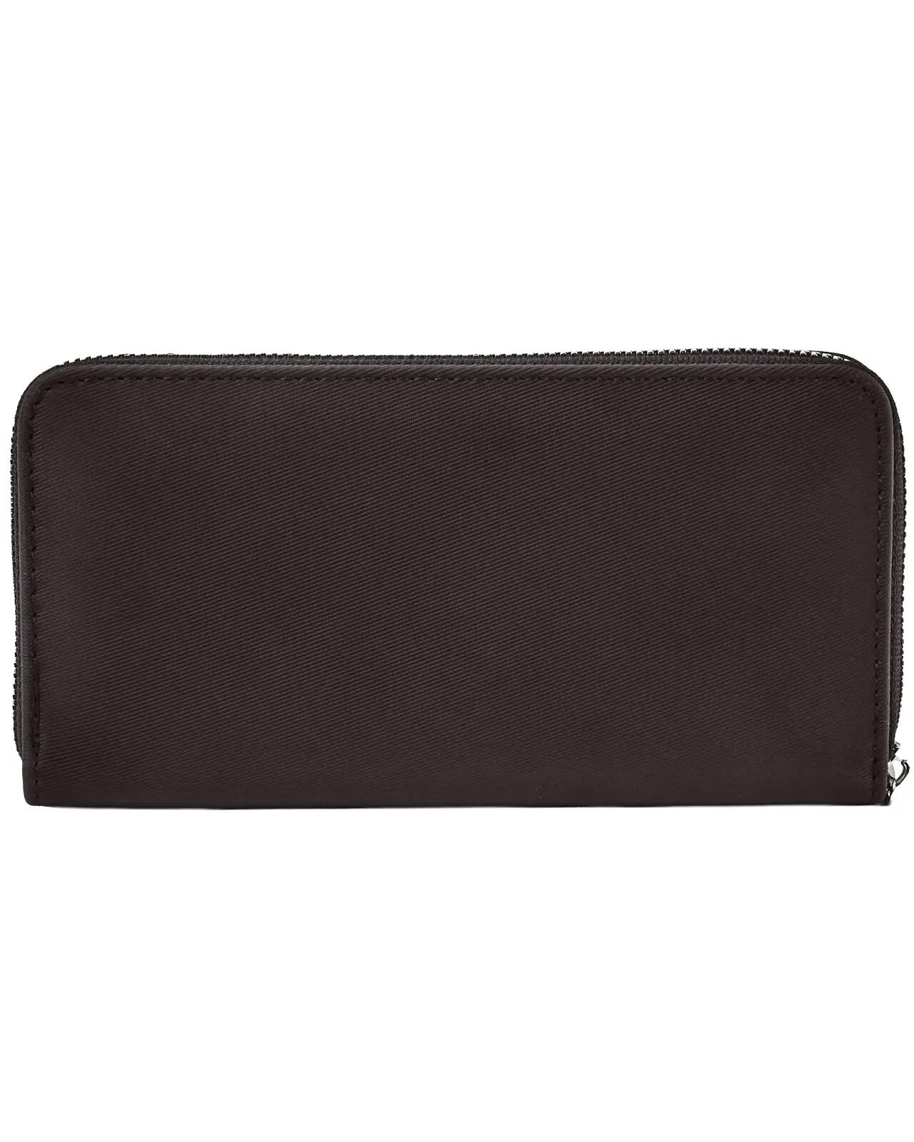 Portefeuille femme WINGS WILLOW grand élégant NOIR 3/6