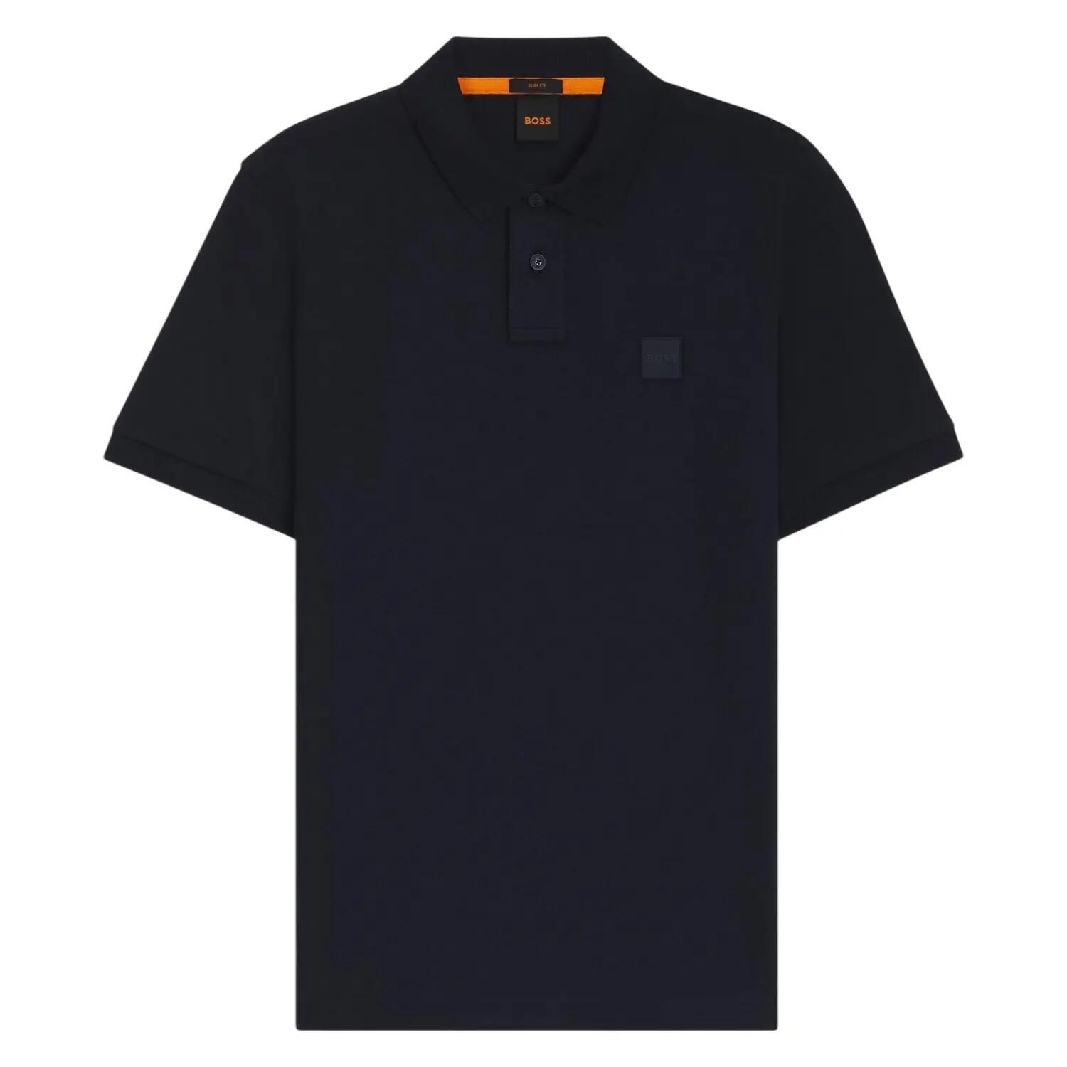 Polo Motif/style Logo Rectangulaire PASSENGER Homme (Bleu Marine) 2/4
