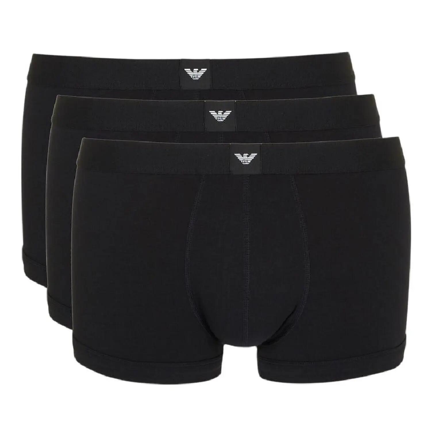 Trunking für (3erPack) Herren Schwarz 2/4