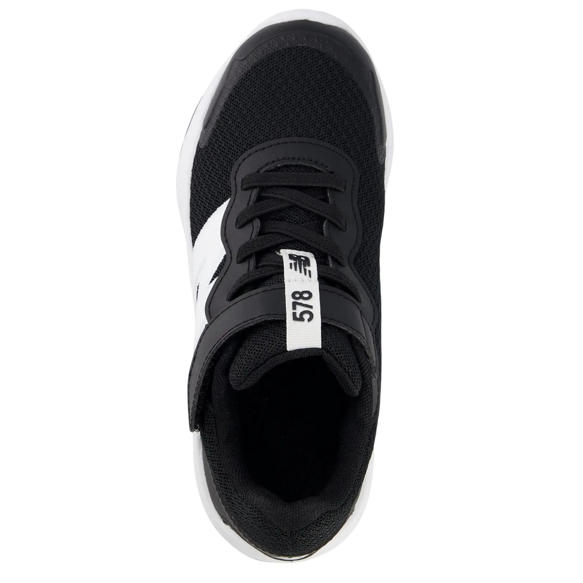 Scarpe Sportive Punta RotondaBambini New Balance Nero Bianco 3/7
