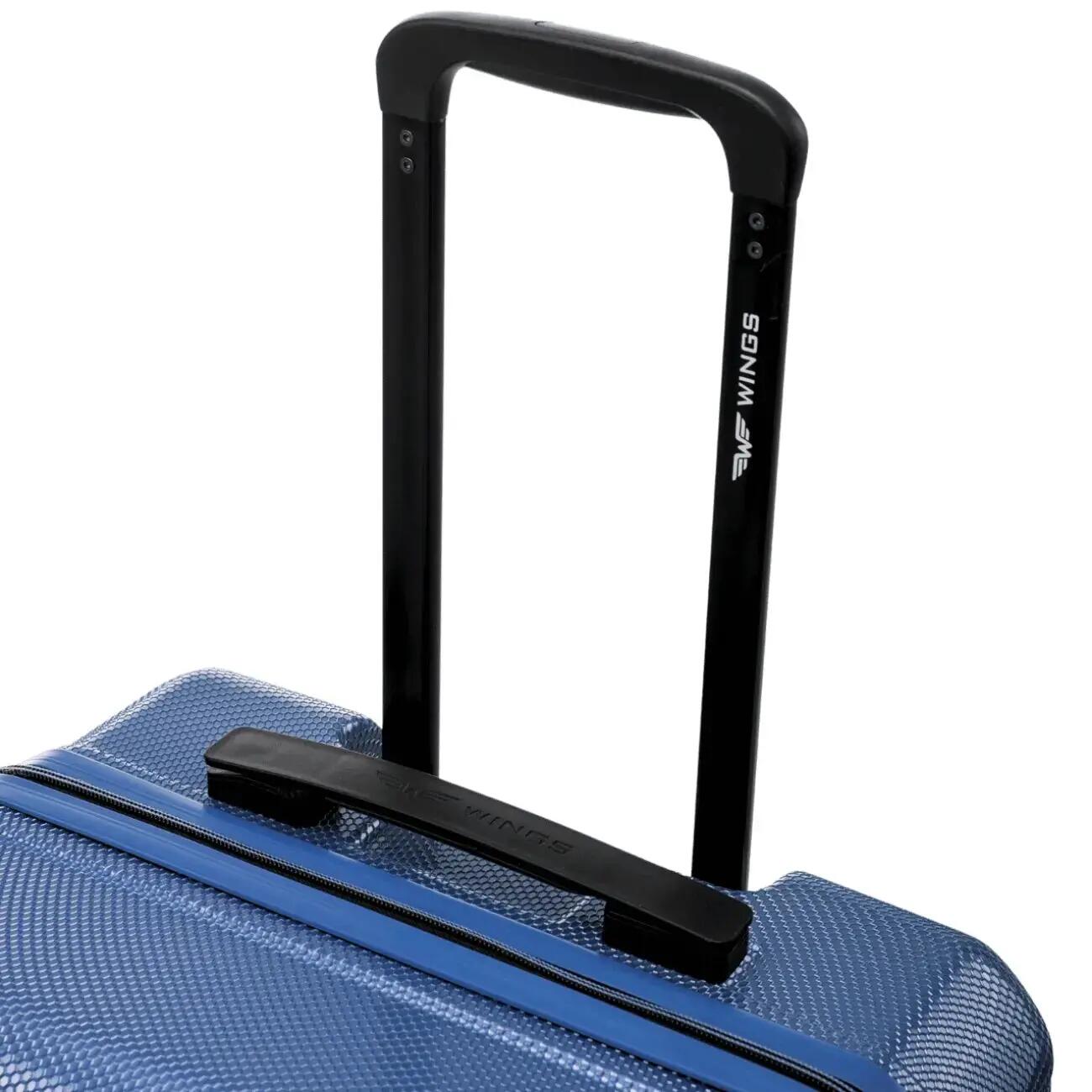 Lot de 4 valises Wings CRAKE S/M/L + valise MIDDLE BLUE 9/10