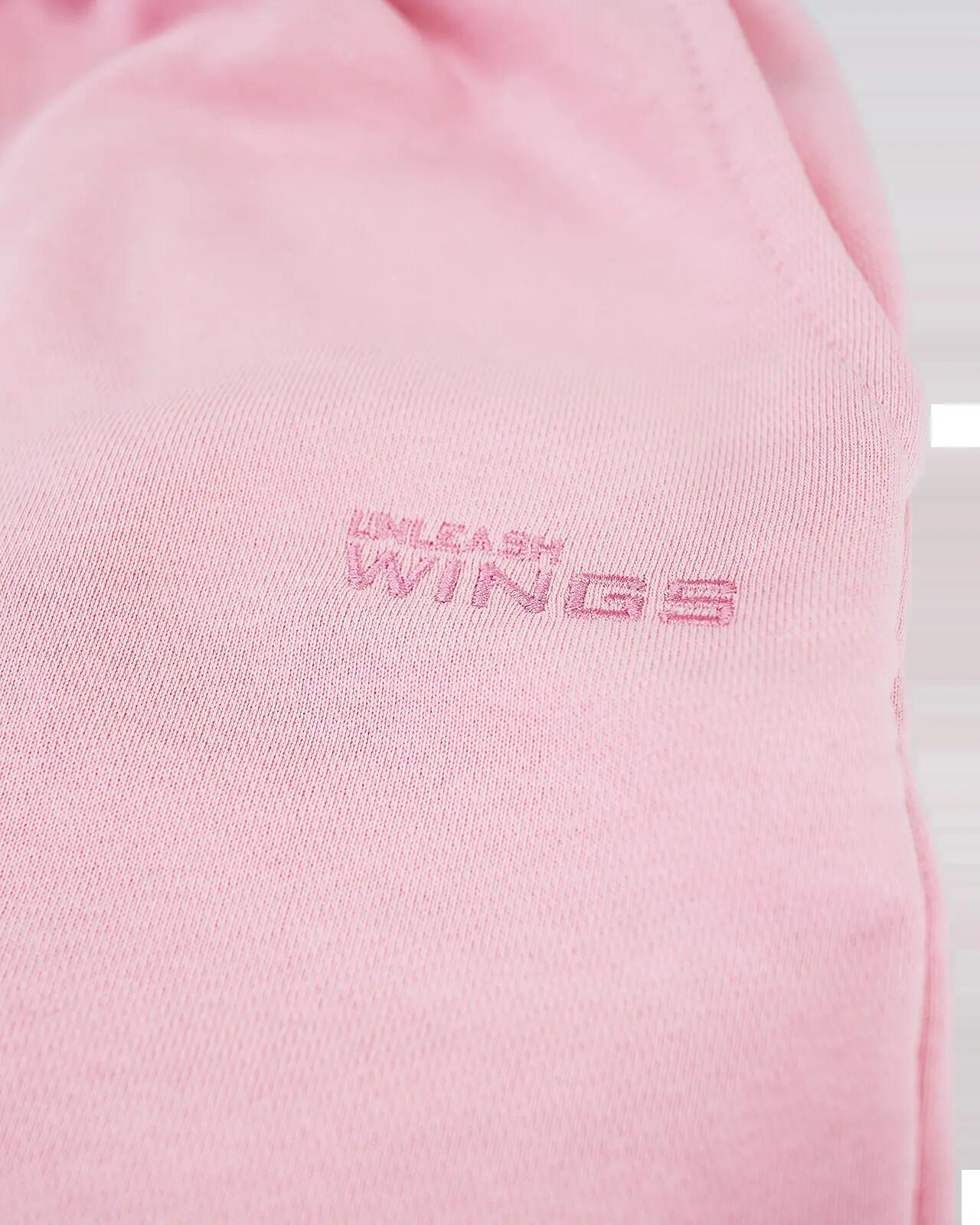 Shorts de sport pour femmes UNLEASH WINGS ROSE 3/3