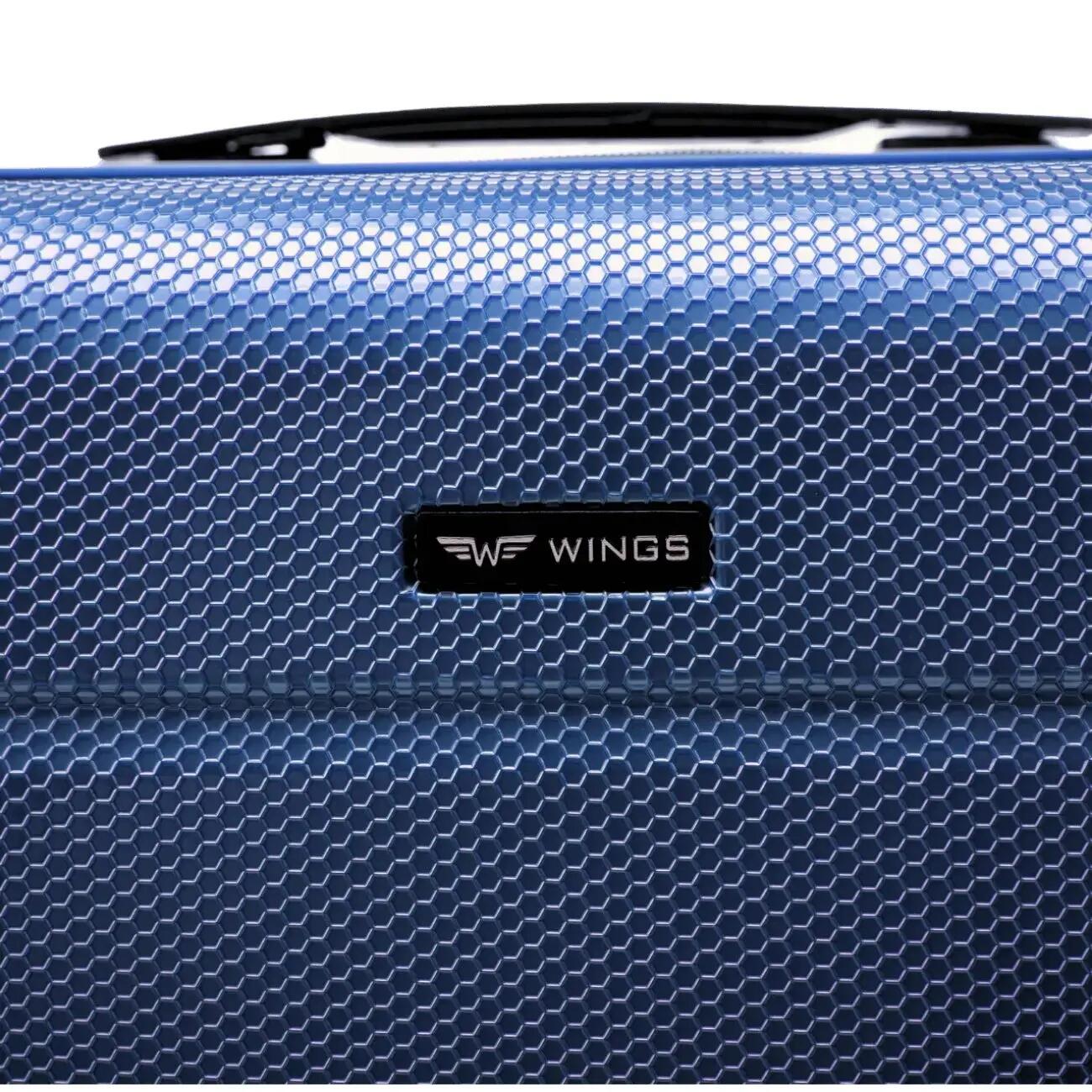 Lot de 4 valises Wings CRAKE S/M/L + valise MIDDLE BLUE 8/10