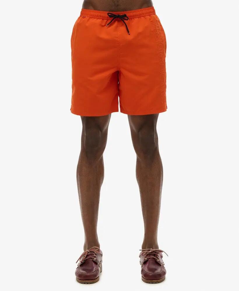 superdry Premium geborduurde zwemshort 43 cm 5/7