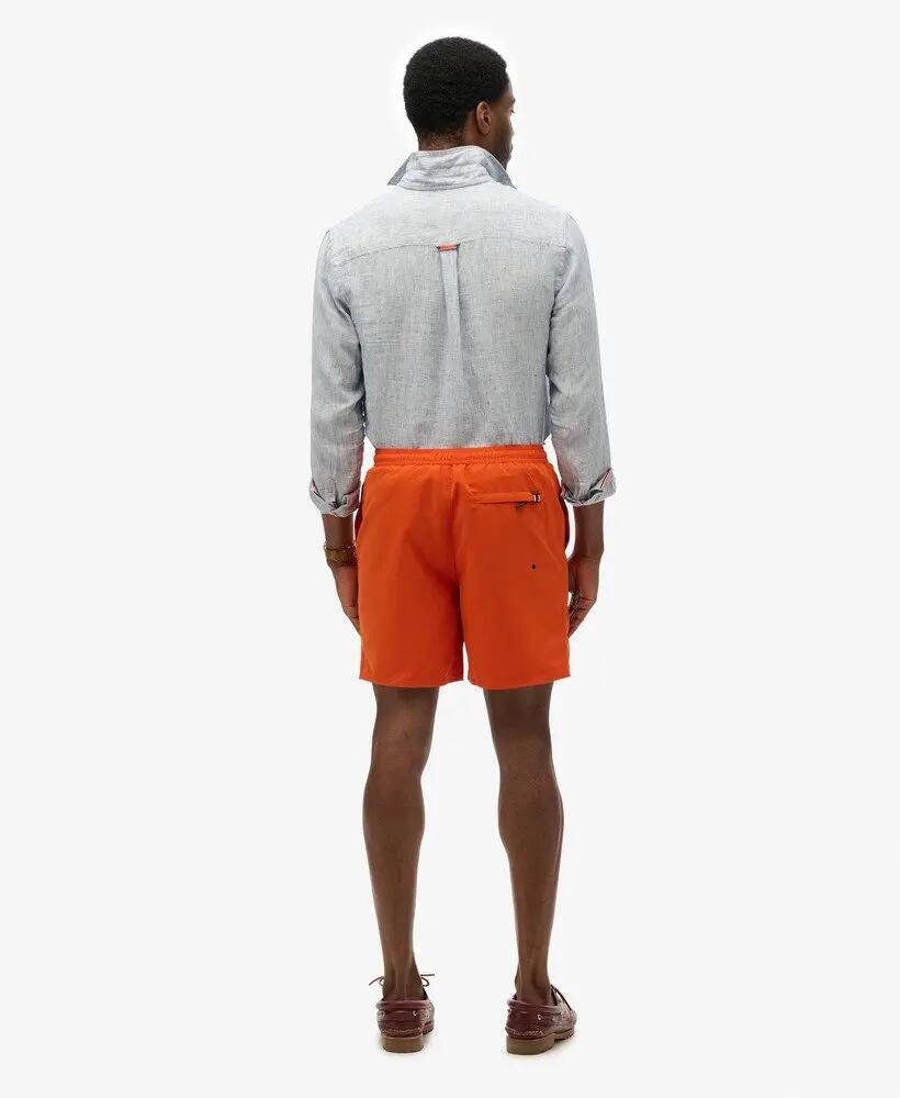 superdry Premium geborduurde zwemshort 43 cm 4/7