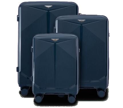 Valise cabine Wings COCKATIEL polypropylène 20" BLEU CLAIR