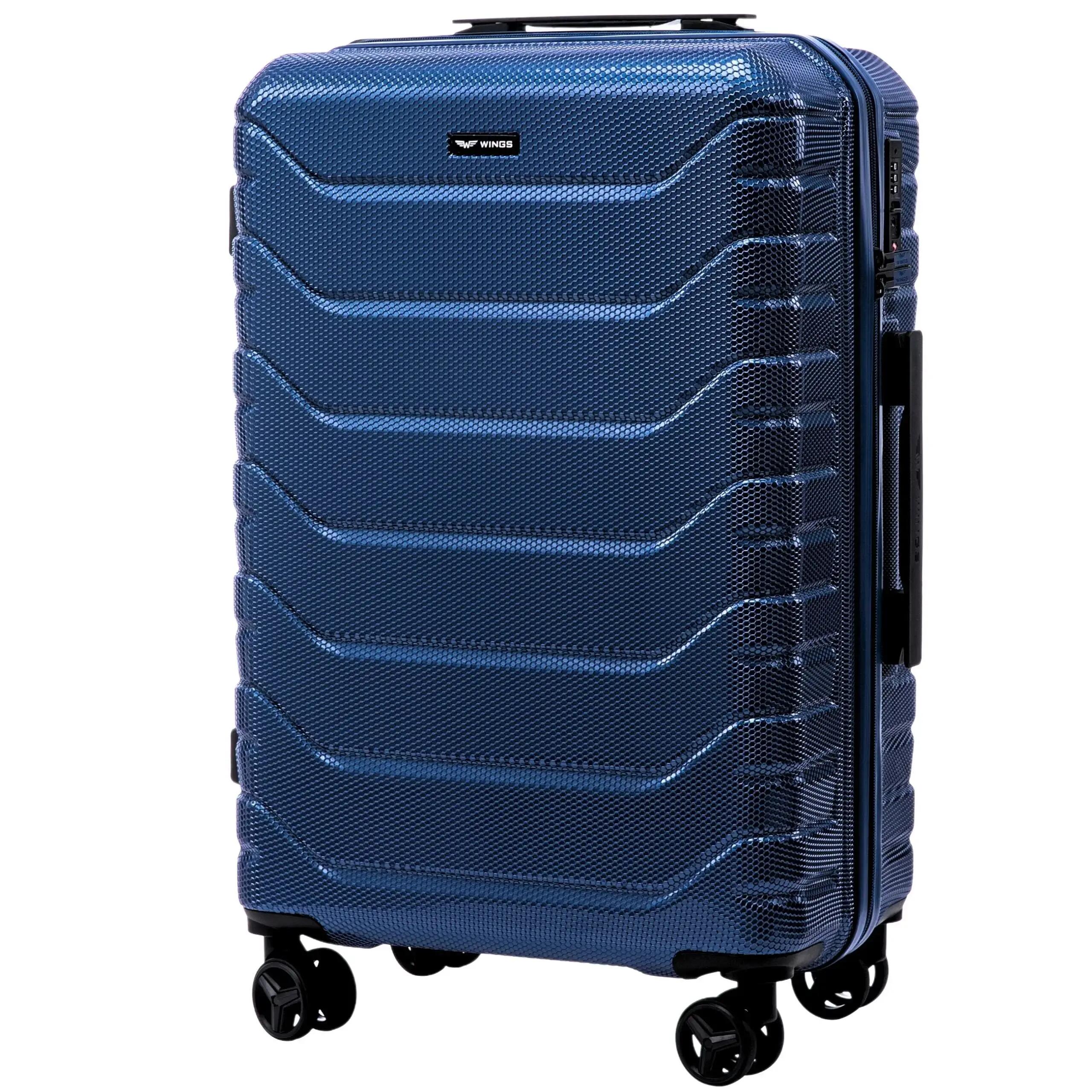 Lot de 4 valises Wings CRAKE S/M/L + valise MIDDLE BLUE 3/10