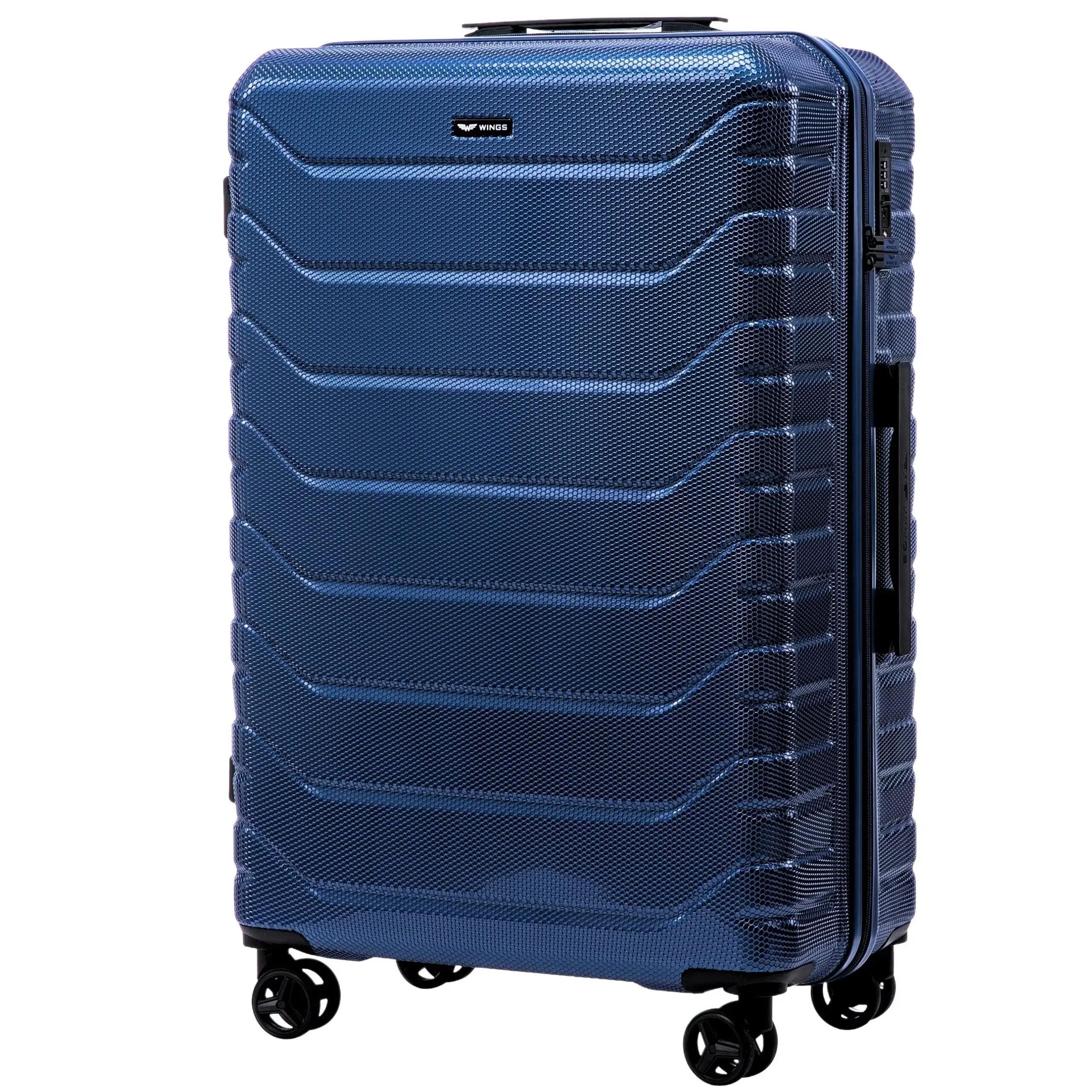 Lot de 4 valises Wings CRAKE S/M/L + valise MIDDLE BLUE 2/10