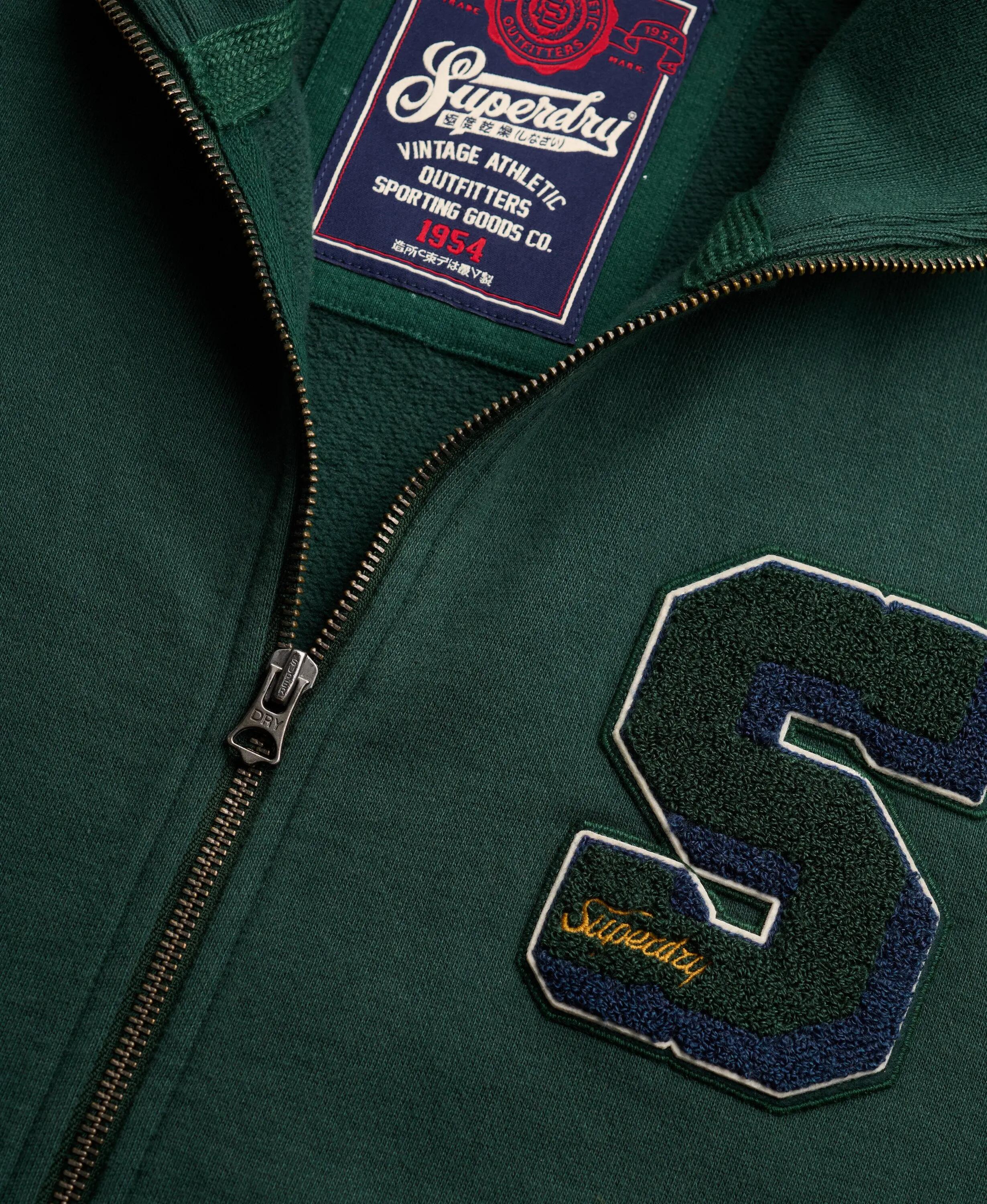 superdry Giacca Track Vintage Athletic in 100% cotone, vestibilità loose 7/7