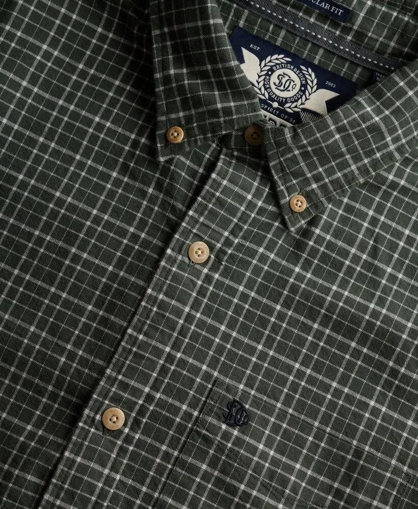 superdry Chemise Premium Check Oxford en coton bio – Coupe relaxed 6/6