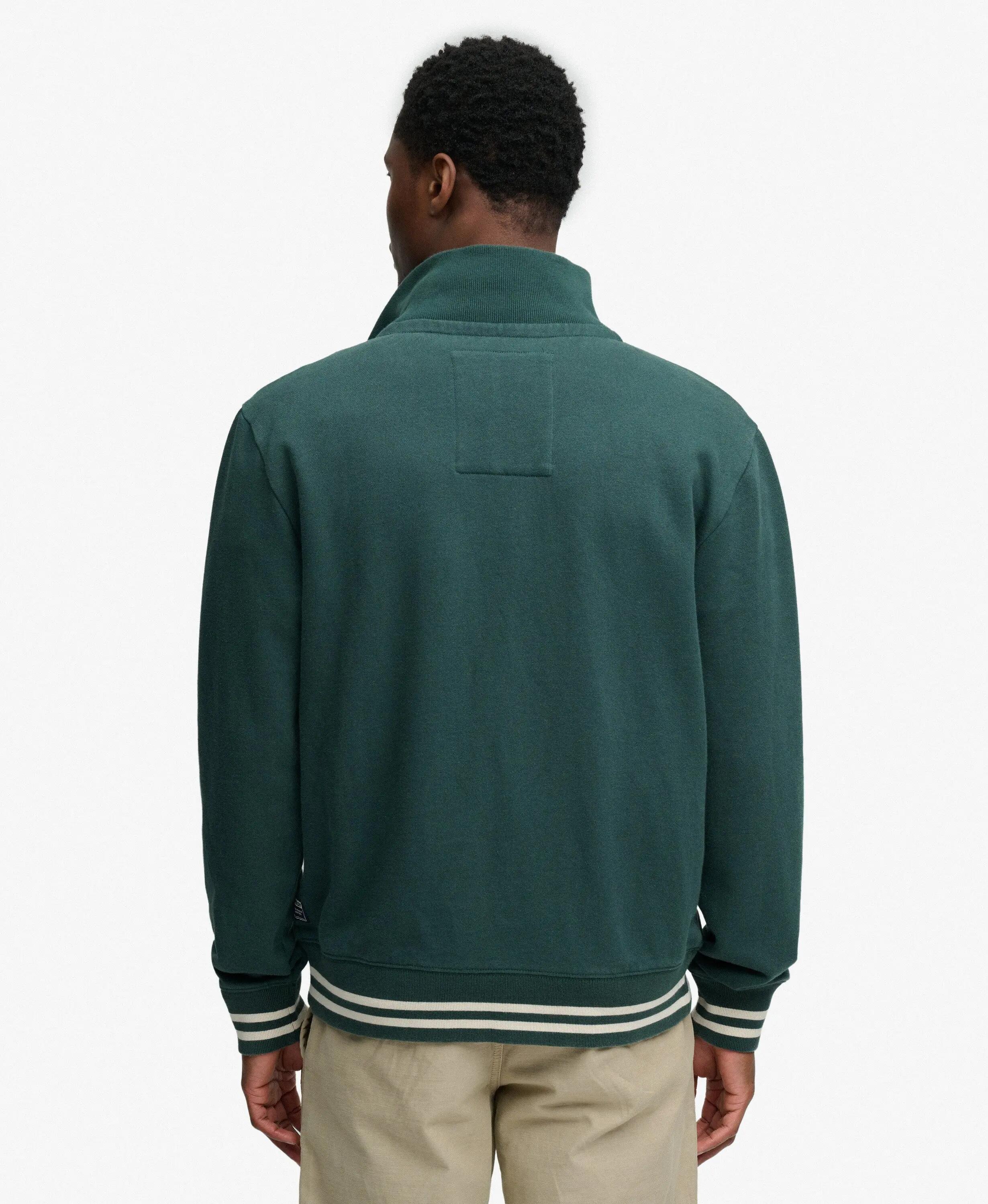 superdry Giacca Track Vintage Athletic in 100% cotone, vestibilità loose 6/7