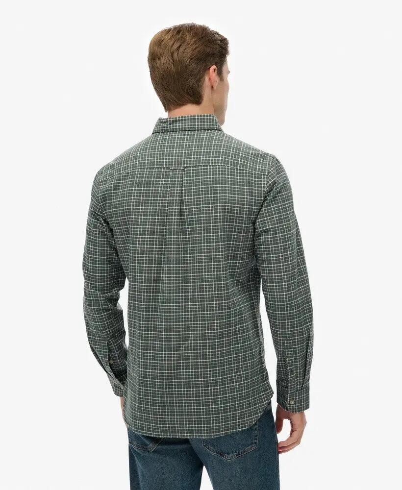 superdry Chemise Premium Check Oxford en coton bio – Coupe relaxed 5/6