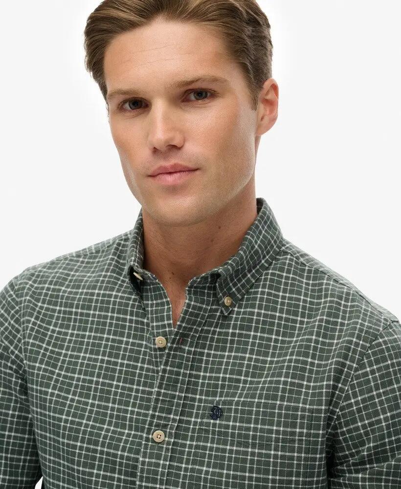 superdry Chemise Premium Check Oxford en coton bio – Coupe relaxed 4/6