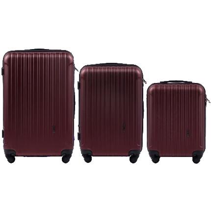 VALISE DE CABINE WINGS FLAMINGO 20" DARK PURPLE