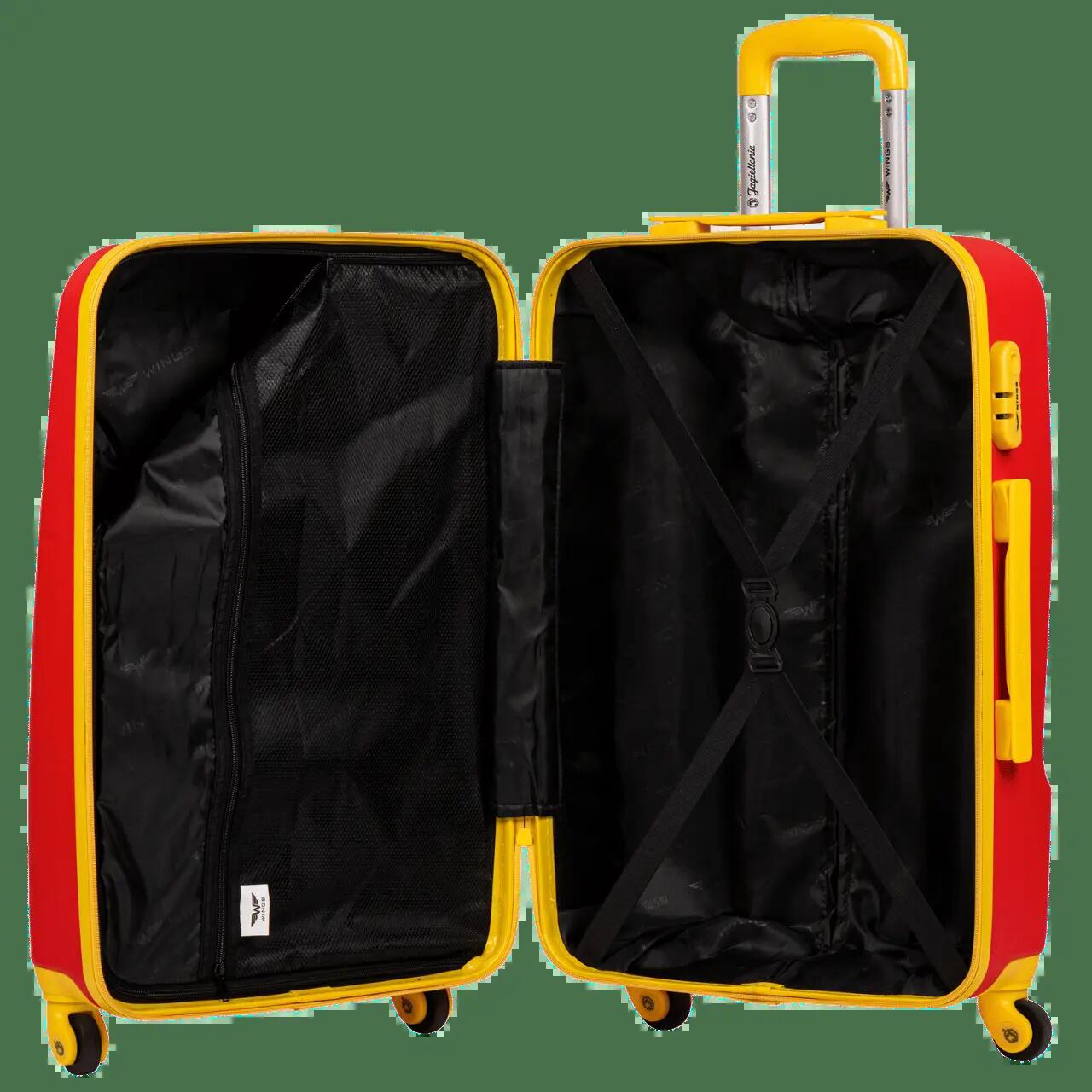 Middelgrote koffer Wings x Jagiellonia 24" RED 10/10