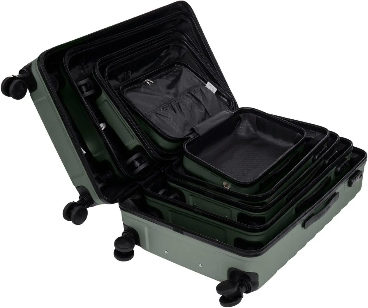 Valise cabine Wings PEAFOWL 2.0 20" VERT ARMÉE 6/10