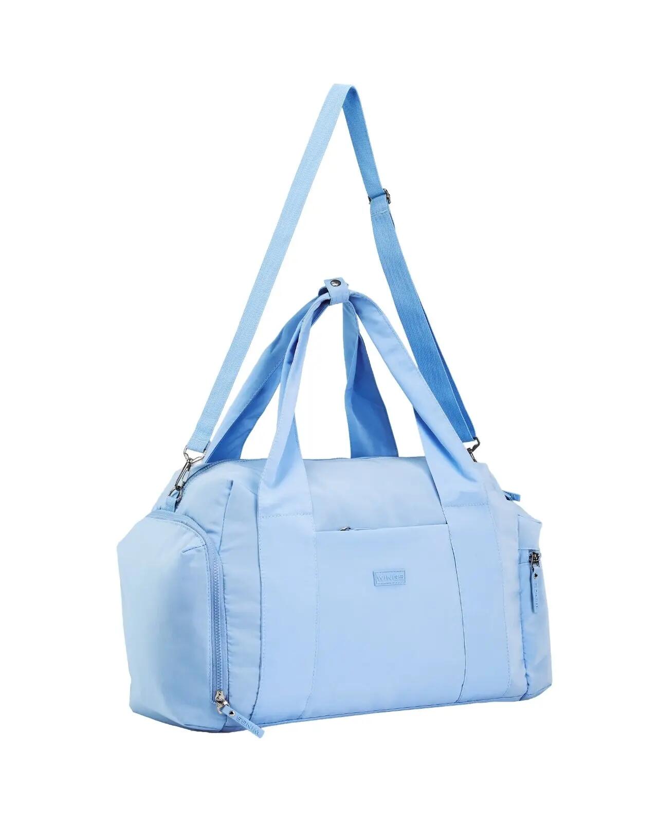 Sac de sport WINGS SOLENNE avec poche pour chaussures et sangle pour valise BLEU 4/10