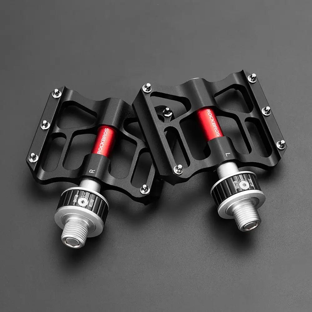 Pédales vélo amovibles en aluminium démontage rapide ROCKBROS 2/7