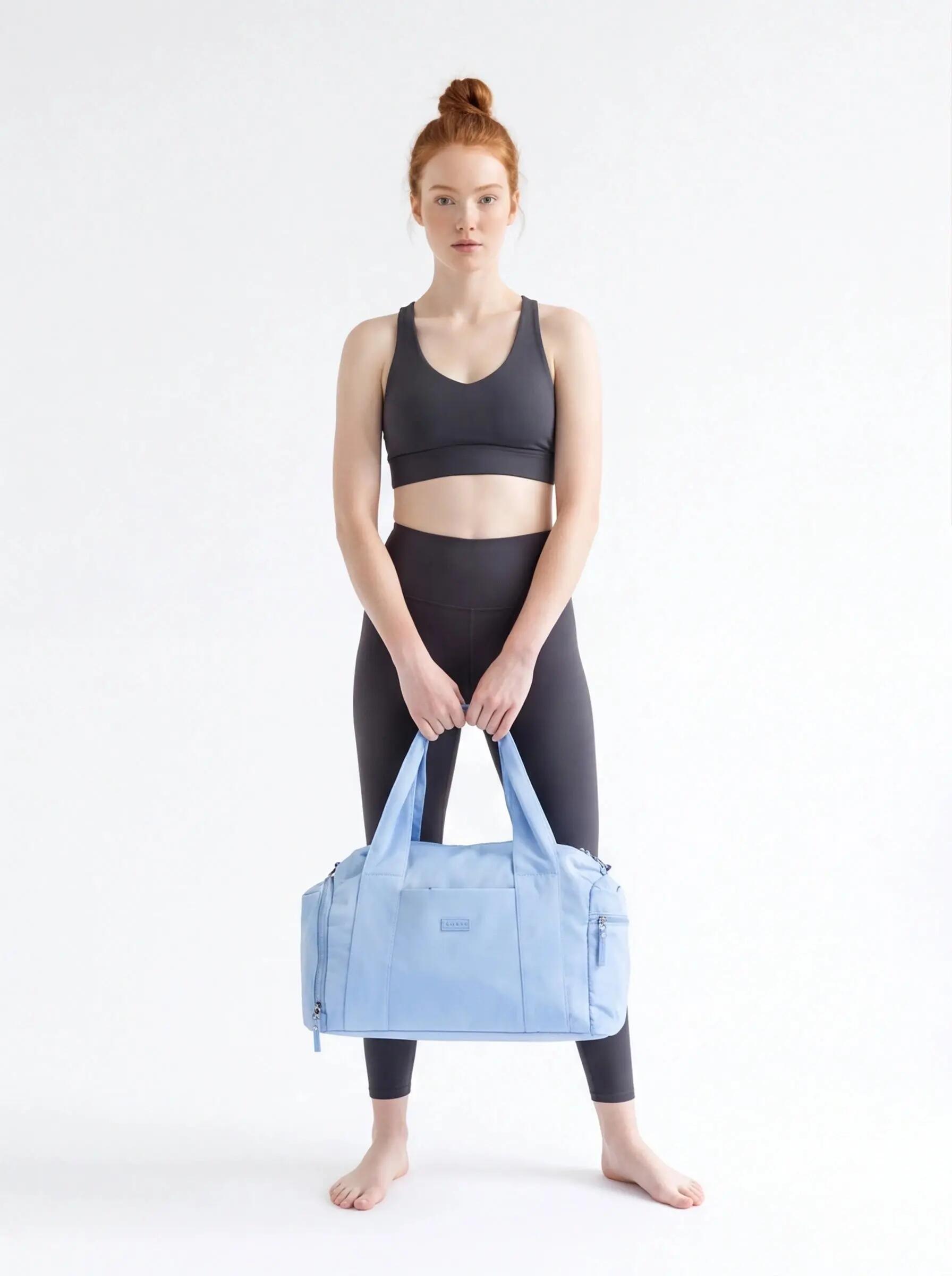 Sac de sport WINGS SOLENNE avec poche pour chaussures et sangle pour valise BLEU 2/10