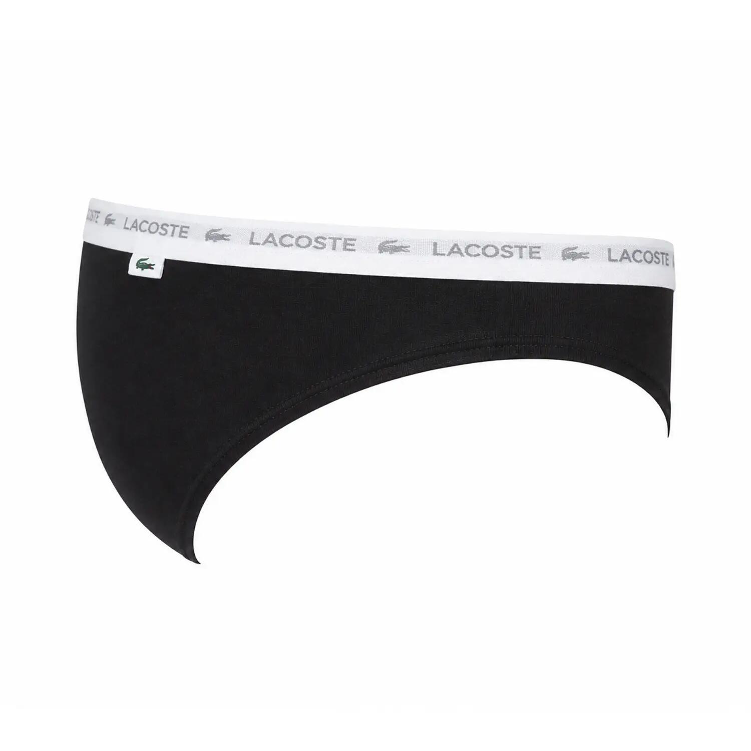 Lot De 3 Culottes Femme (Marron Clair / Blanc / Noir) 3/3