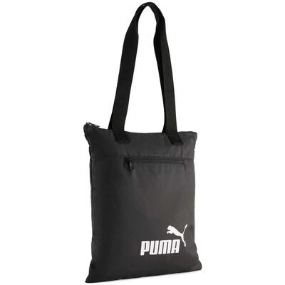 Tas puma phase packable tote 10l, zwart, uniseks