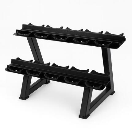 Rack à haltères 2 niveaux – 5 paires