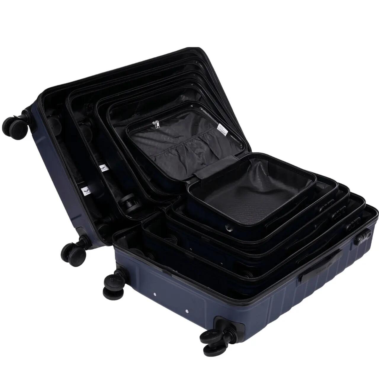 Valise cabine Wings PEAFOWL 2.0 20" BLEU 6/10