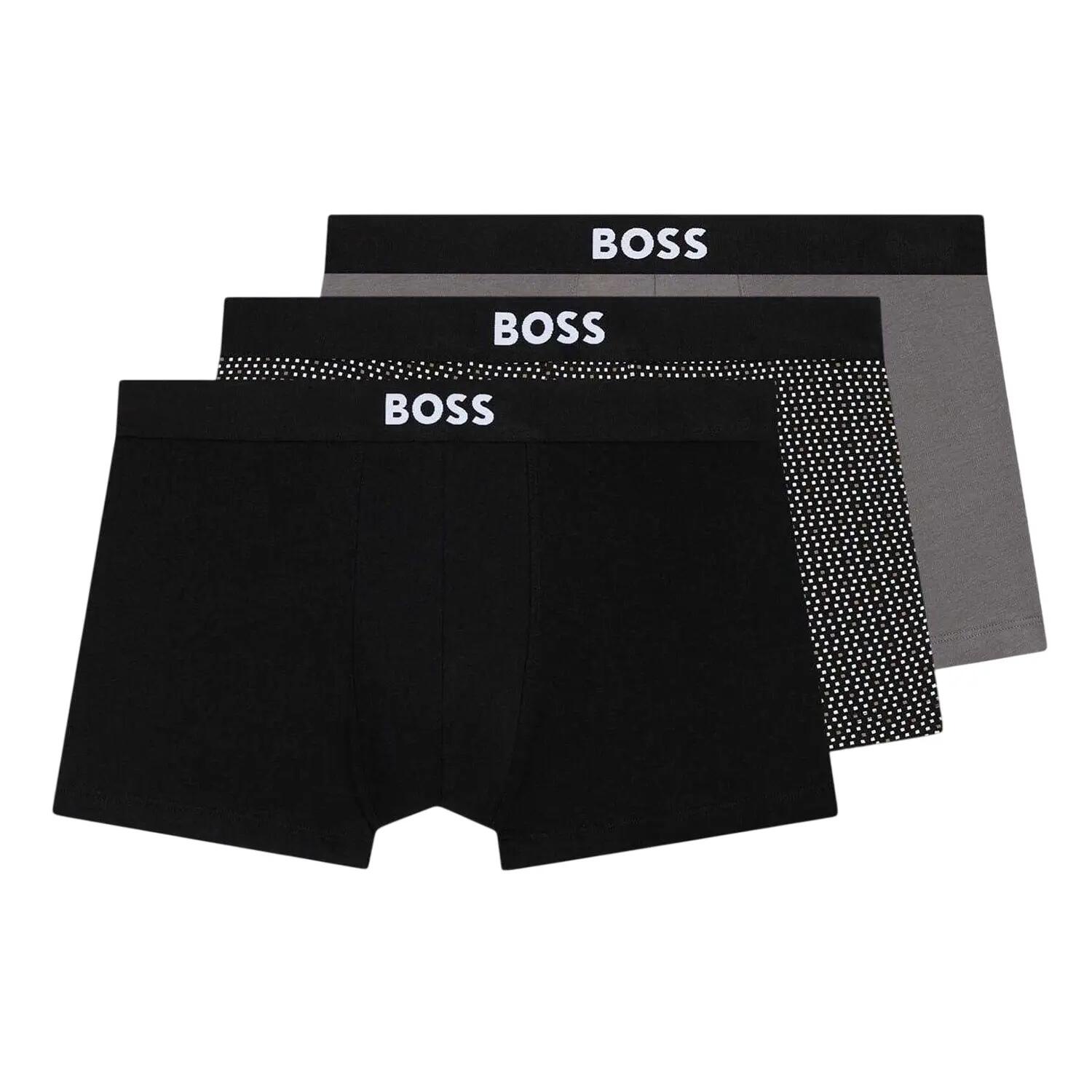 Unterwäsche für (3erPack) Herren Schwarz/Dunkelblau 2/5