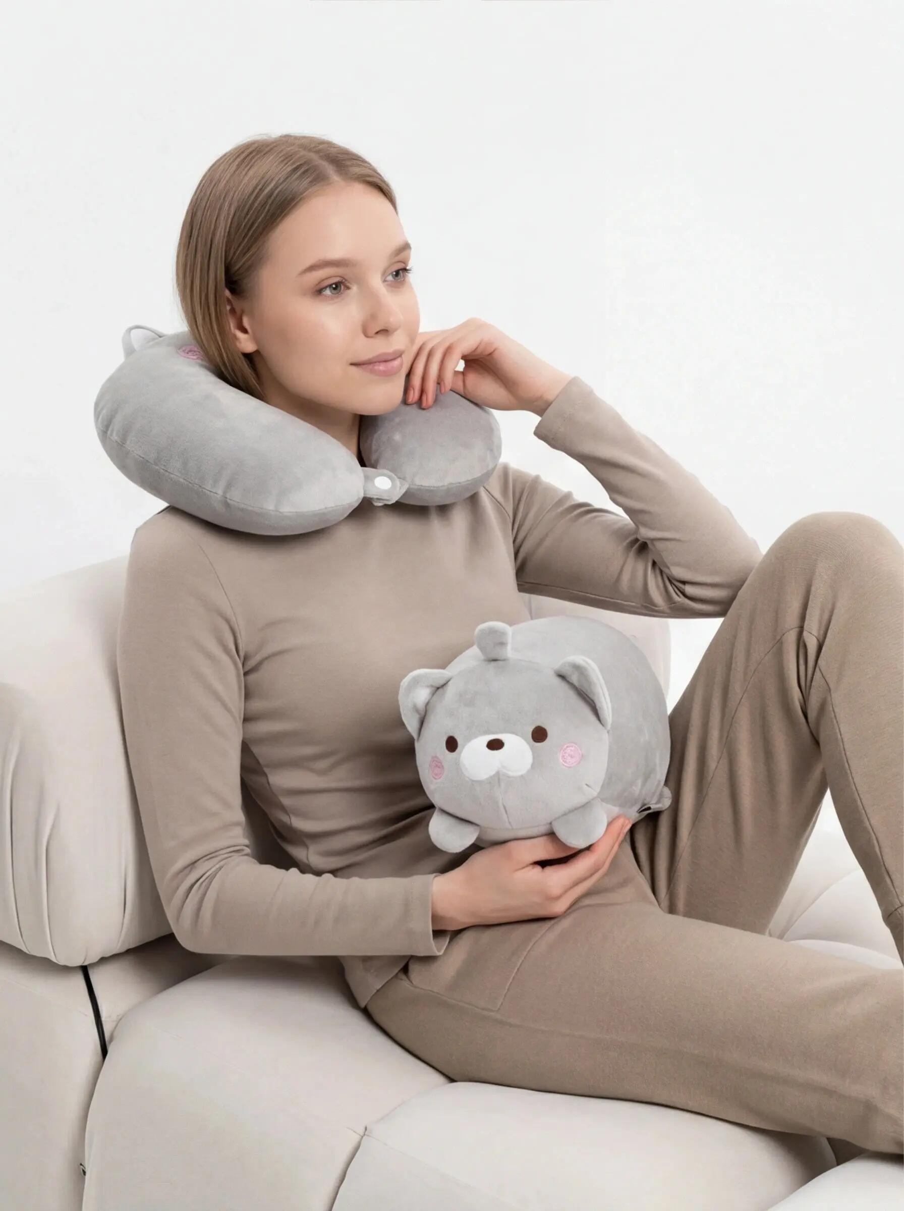 Coussin de voyage enfant WINGS peluche 2 en 1 2/8
