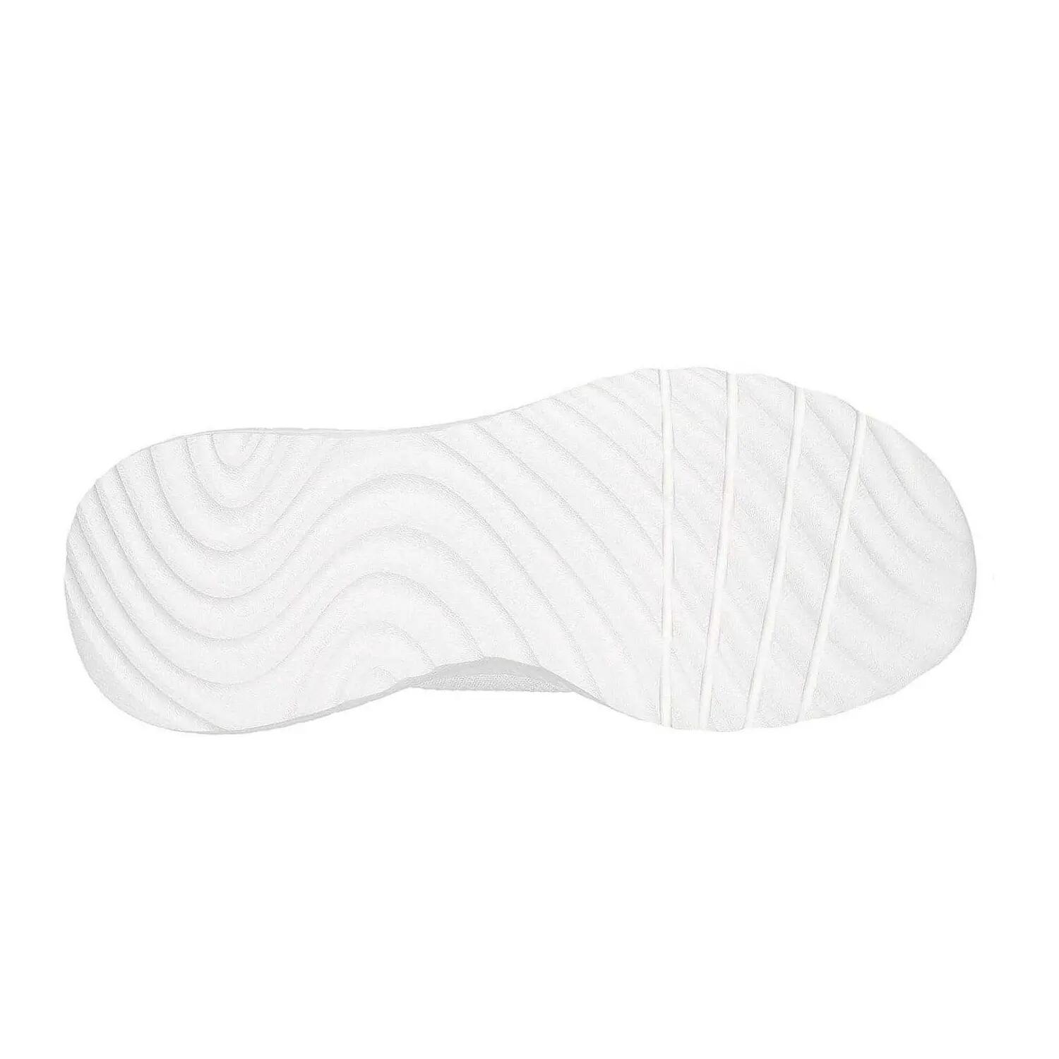 Womens/Ladies BOBS Sport Squad Chaos Flat Trainers (White) 4/7