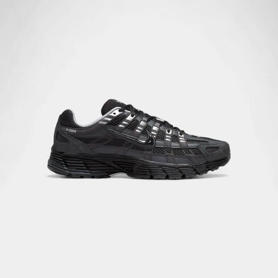 Nike P-6000 Suede Anthracite Metallic Silver