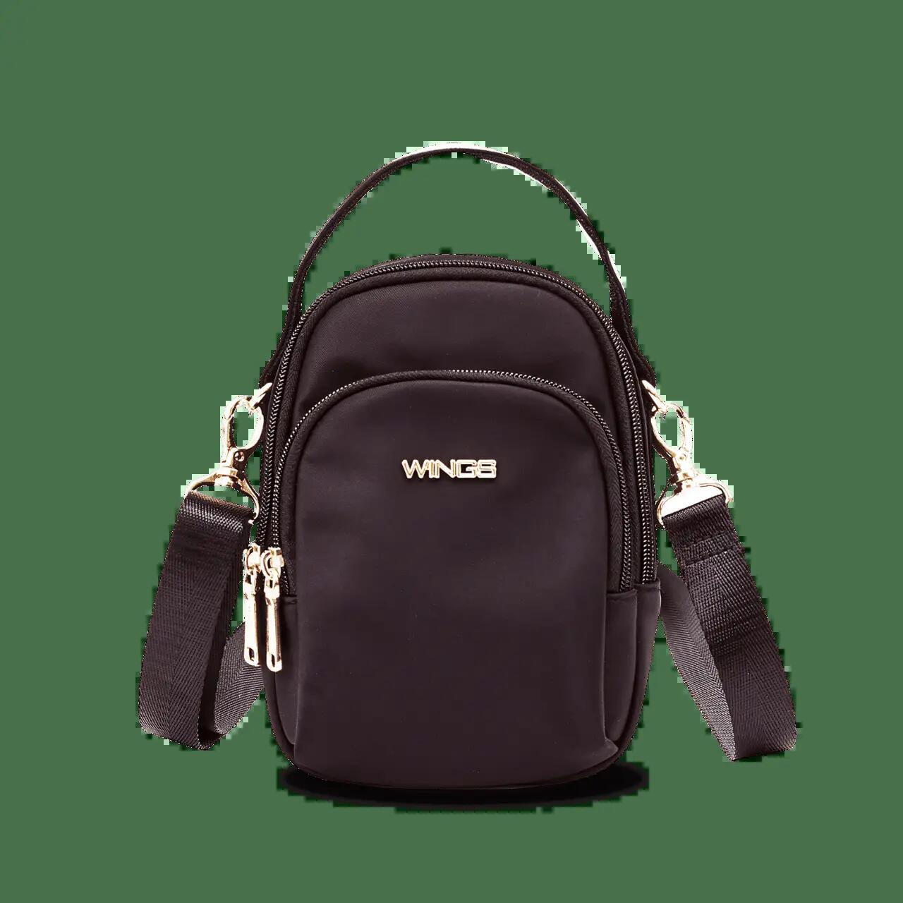 Petit sac bandoulière ROSELLA NOIR 1/8