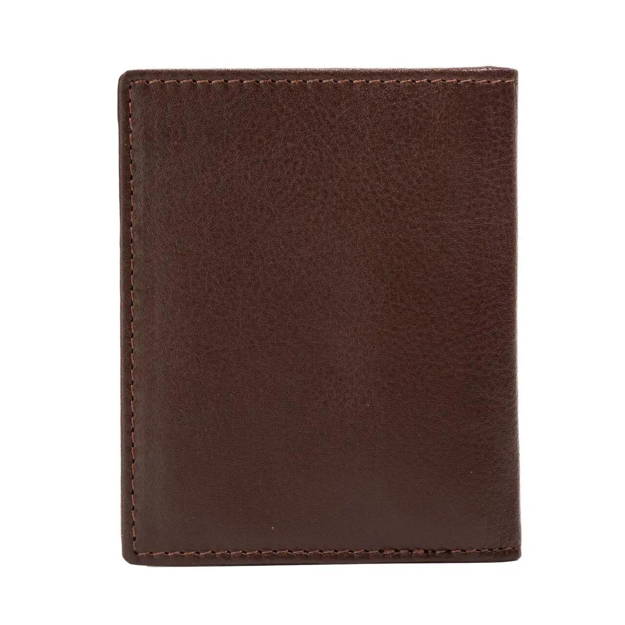 Porte-cartes WINGS en cuir bovin naturel Marron 6/6