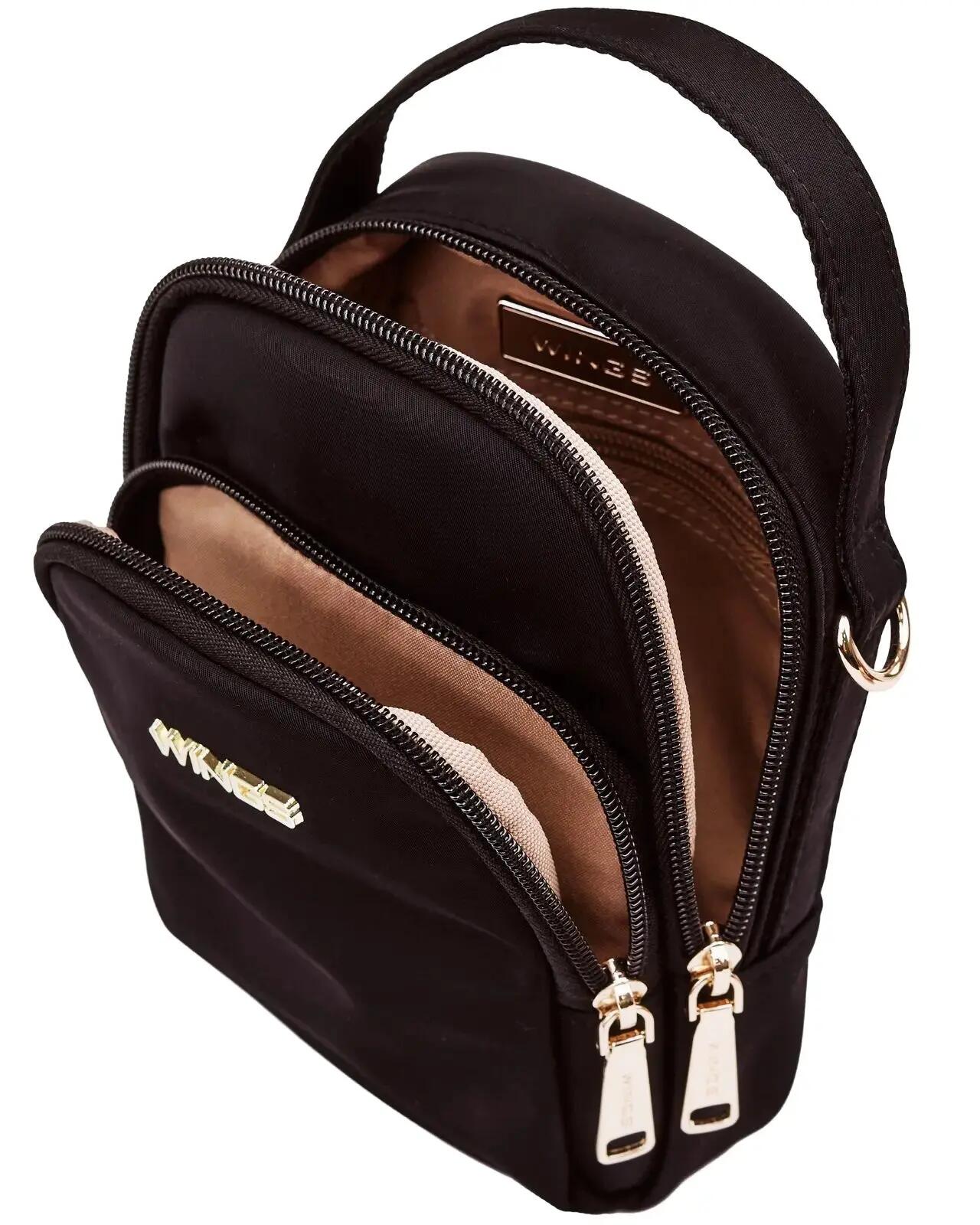 Petit sac bandoulière ROSELLA NOIR 8/8